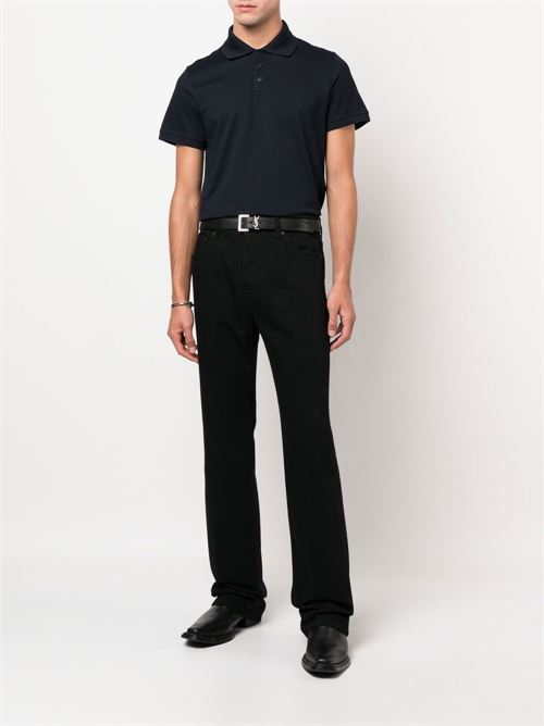 Logo polo shirt SAINT LAURENT | 712300YB2OC4240